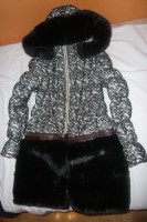 Zimná bunda s kožušinkou
